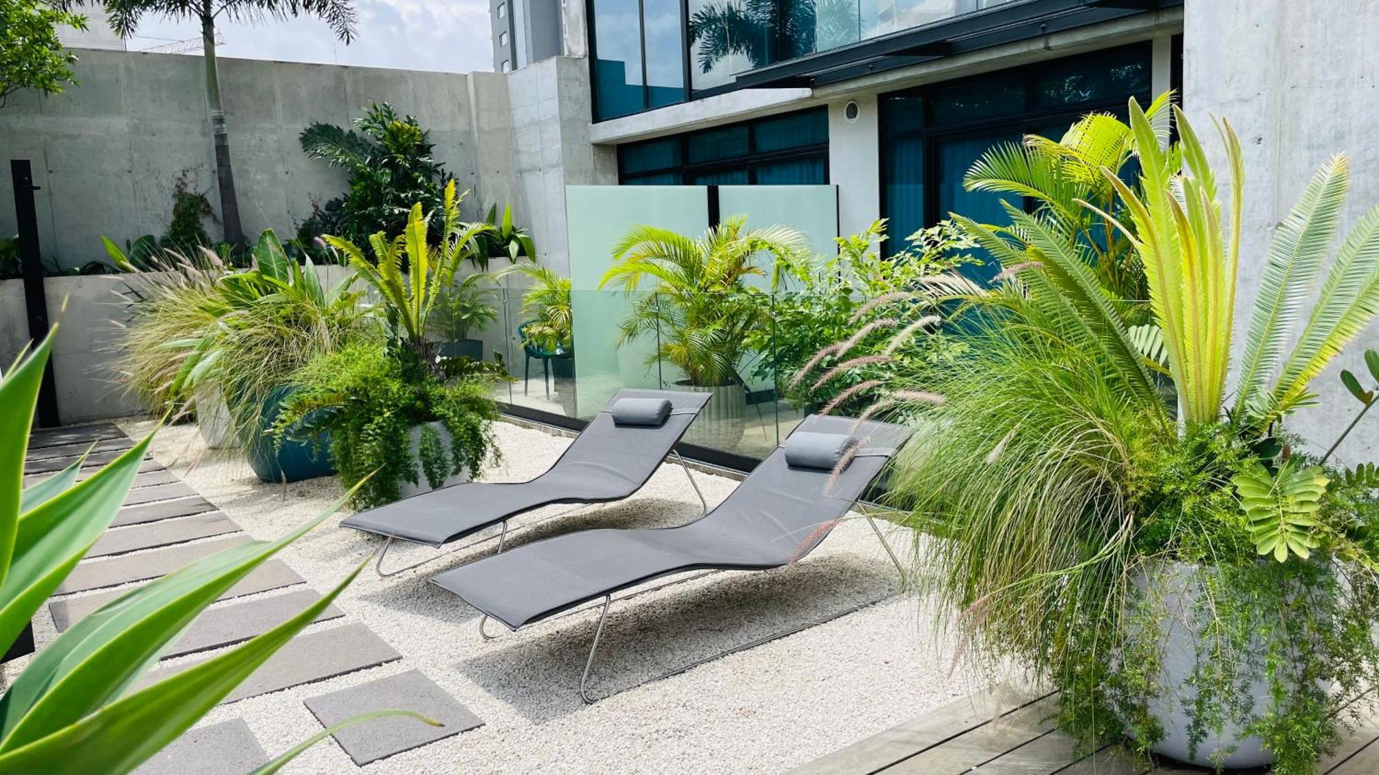 Cozy Apartment With Terrace, Sj Cosmopolitan Tower #402 San Jose  Exterior photo